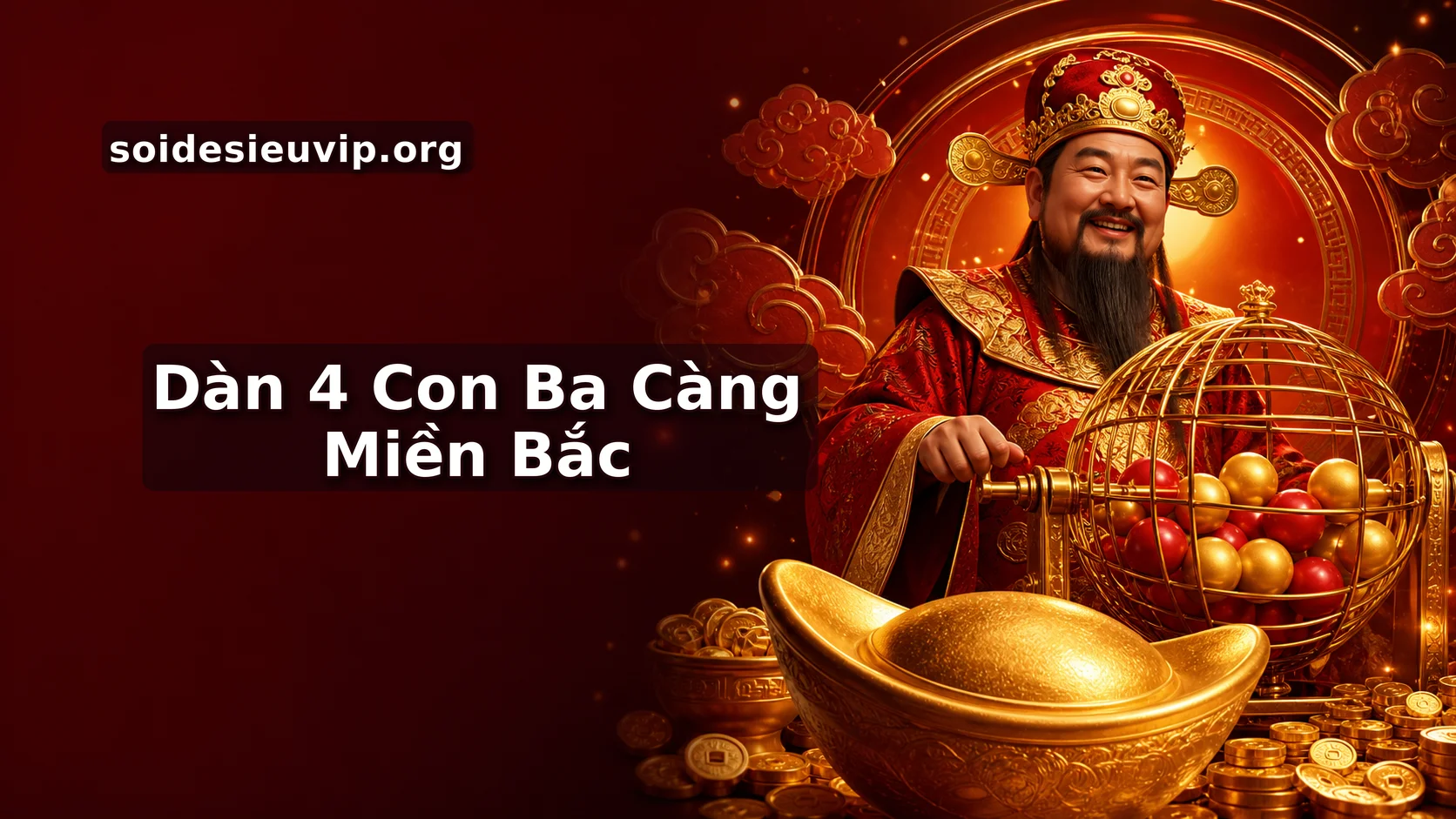 4 CON BA CÀNG MB VIP SIÊU CHUẨN